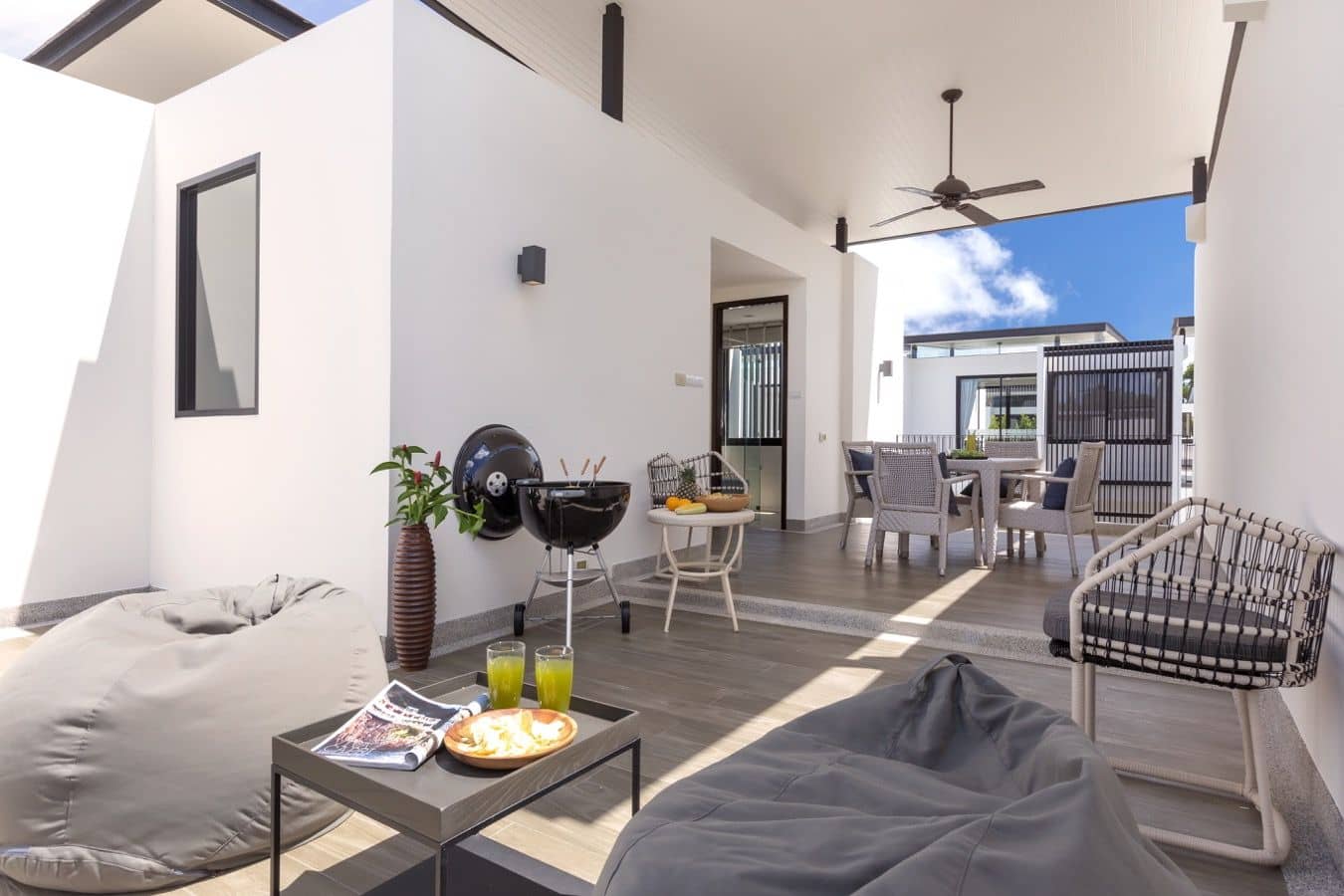 Терраса на крыше таунхауса · Фото: Laguna Property