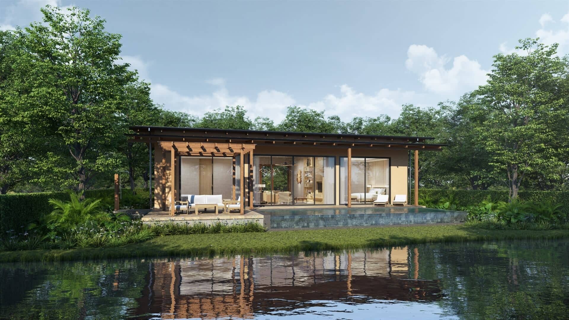 Визуализация: вилла VANA 2 · Фото: Tri Vananda